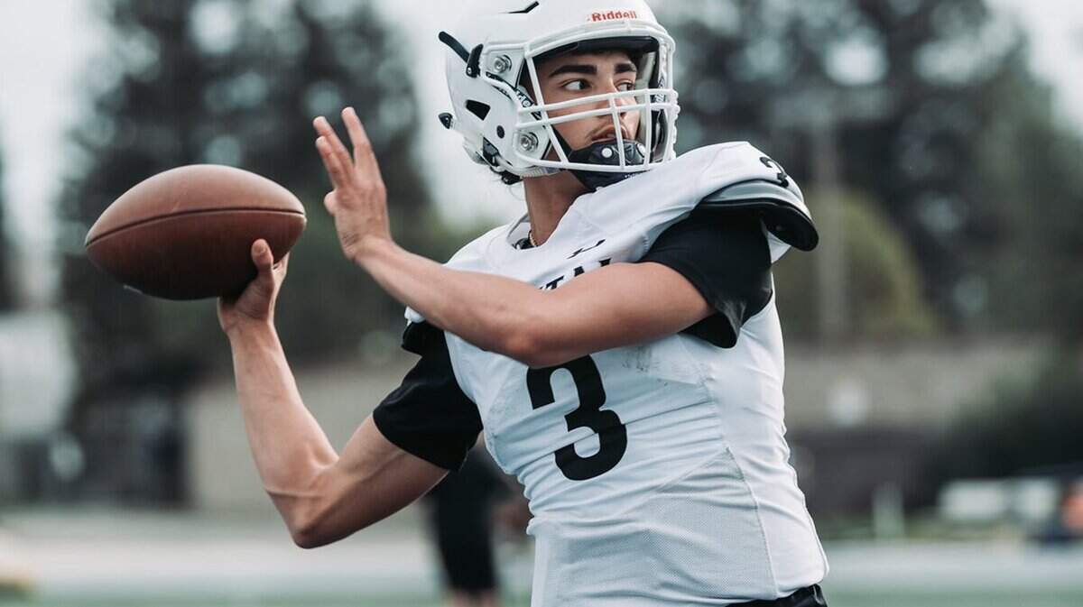 Anthony Garcia is one of the top quarterbacks in the Sacramento area.