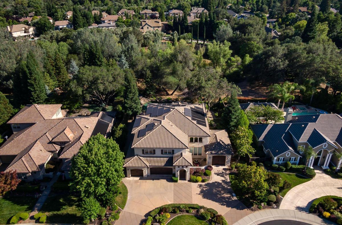City Councilman Sean Loloee’s wife’s home on Birch Meadow Court in Granite Bay is seen Tuesday, 17 miles away from a property of his in Sacramento’s Hagginwood neighborhood, a community he represents.
