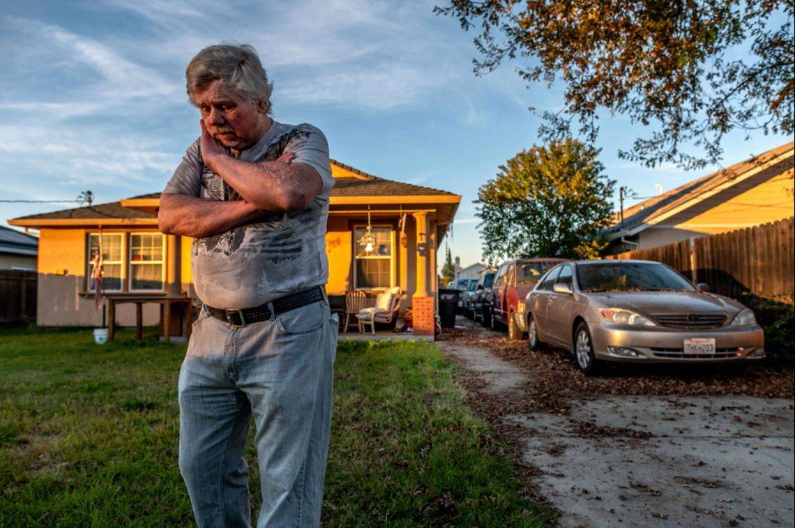 “It’s a heartbreaker – it just tears me up,” said Mark Melton in November, in front of his Robla home that was placed in receivership because of code violations after a judge approved the city of Sacramento’s petition. He said he tried to work with the city. “I wasn’t able to go down there and speak with them or anything. They said due to the COVID, I would have to Zoom call,” he said. “I don’t know anything about Zoom call.”