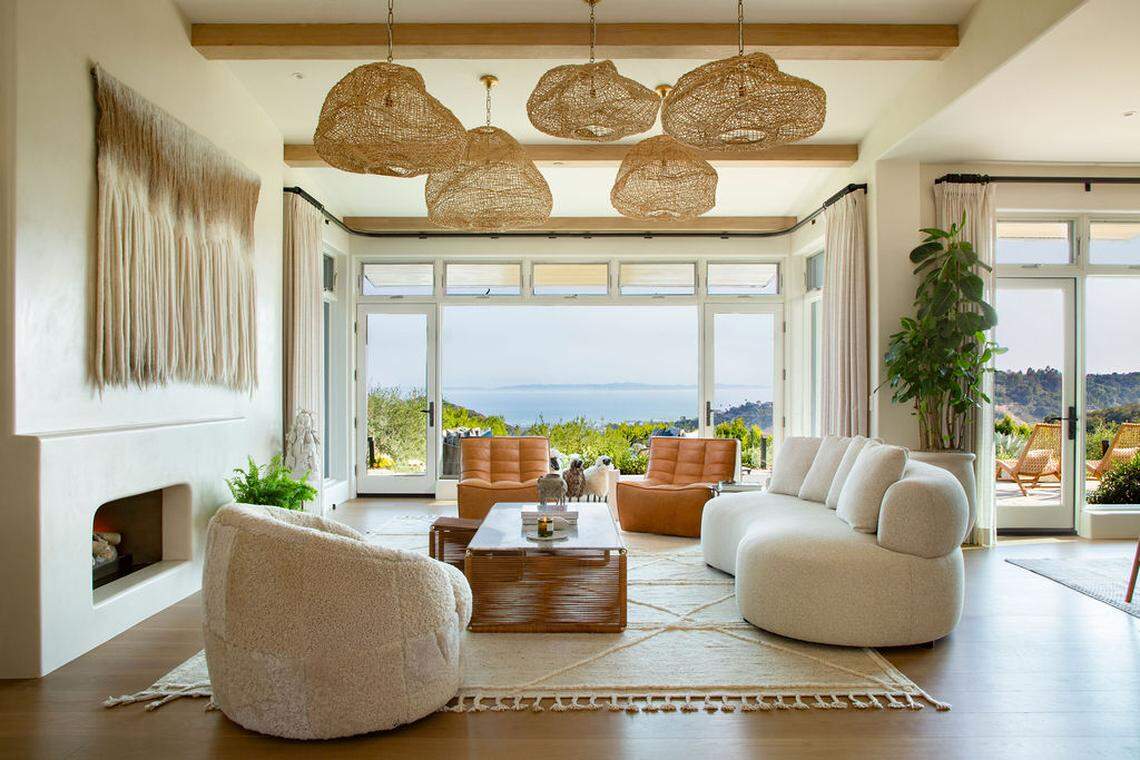 The three-bedroom, four-bathroom residence was bought by “Back to the Future” legend Christopher Lloyd, who is currently starring in the second season of Netflix’s hit series “Wednesday” and his wife Lisa in 2017 and remodeled for a tranquil feel that suited the couple.