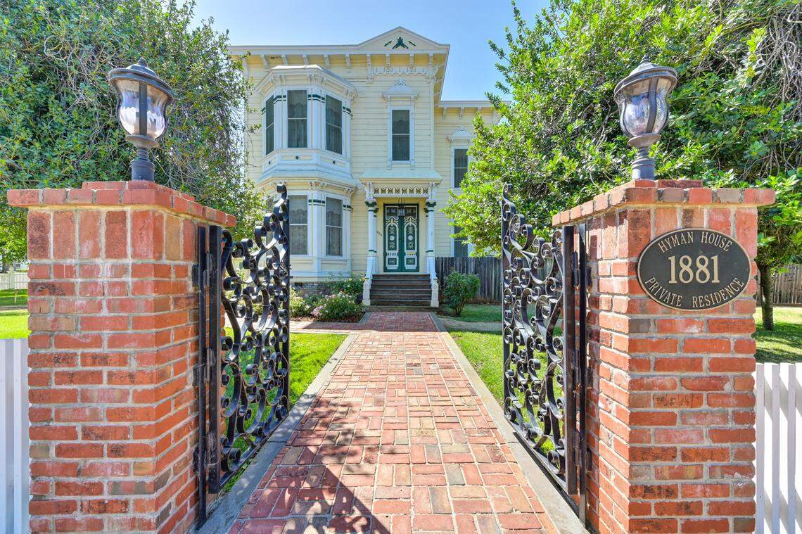 The historic Hyman House at 603 Figueroa St. in Folsom, California, sold March 3, 2026 for $1.34 million.