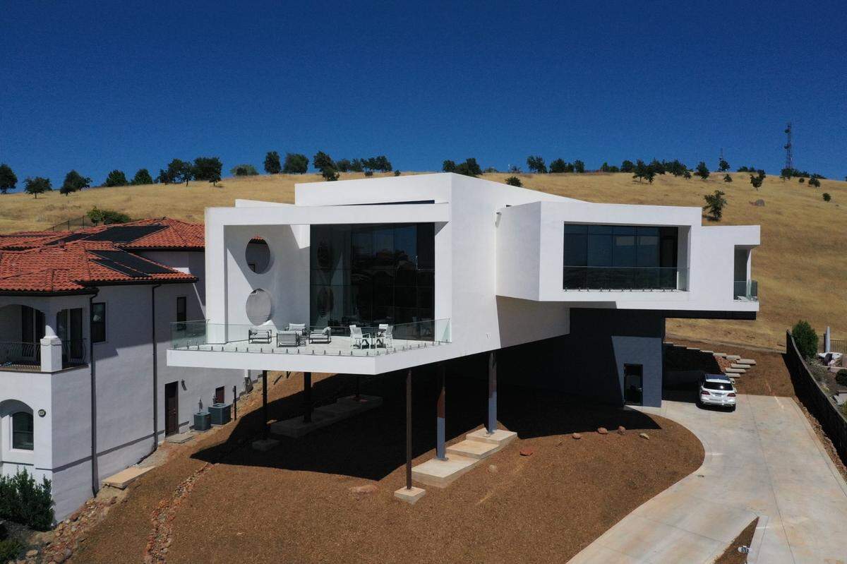 A newly finished Folsom home, photographed on Monday, July 10, 2023, with vast views of the downtown Sacramento skyline is coming to market for $2.4 million.