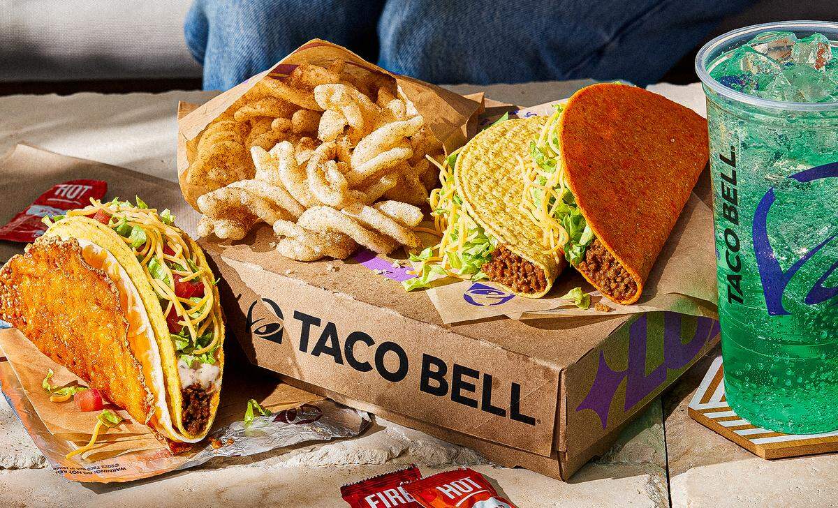Taco Bell is trying out a new menu item in Sacramento-area restaurants: the Crispy Cheese Triple Stacked Taco, as known as the Quesocrisp Triple Stacked Taco.