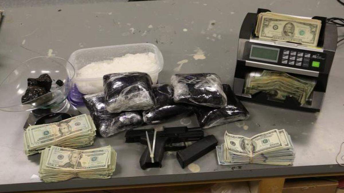 The Sacramento County Sheriff’s Department seized drugs, money and a stolen handgun from a south Sacramento residence.