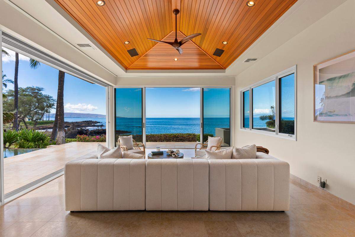 The 4,300-square-foot Maui condominium is for sale for $21 million.