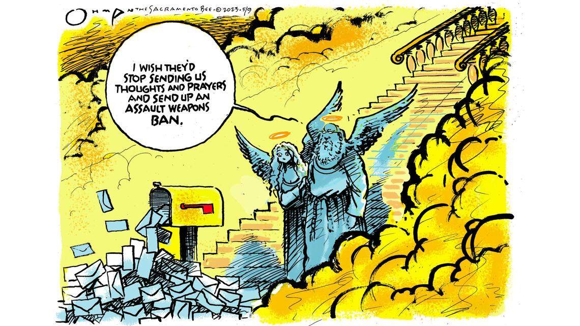 Thoughts and prayers do nothing to protect victims from assault weapons | Opinion