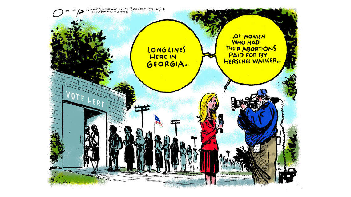 Jack Ohman: Early returns ...