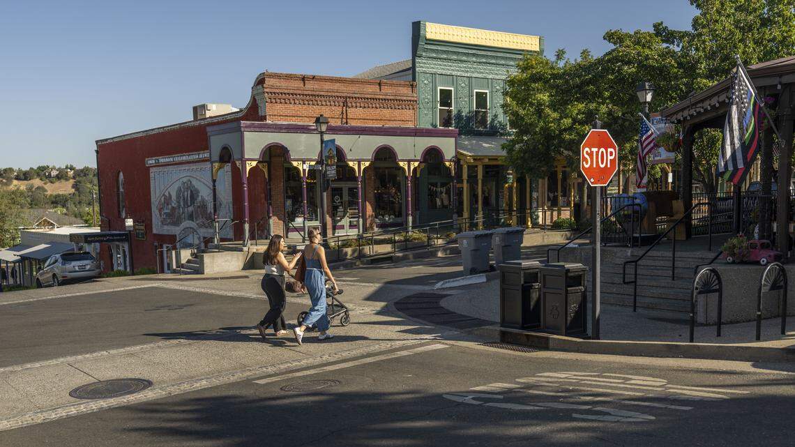 The cattle drive will return July 1 to the Folsom Historic District, seen in July 2025.
