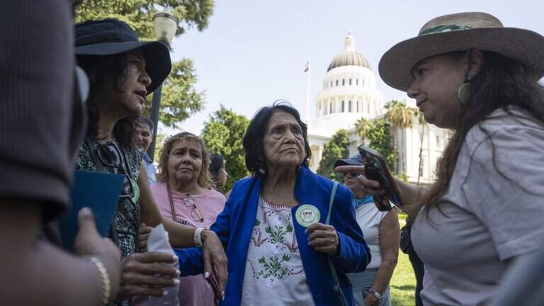 Dolores Huerta kept fighting for farmworkers. I sat with her weeks ago and saw how much