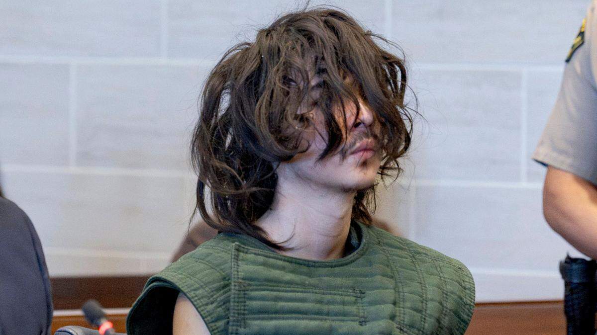 Carlos Reales Dominguez, seen in Yolo Superior Court in July, will face trial in connection with the fatal stabbing of two men and an attack on a third victim in Davis after a state hospital deemed him competent.