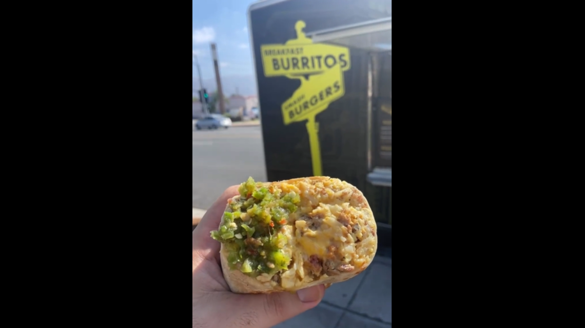 Yelp named the top burrito spots in every state, and a food truck in Burbank, California, was recognized.