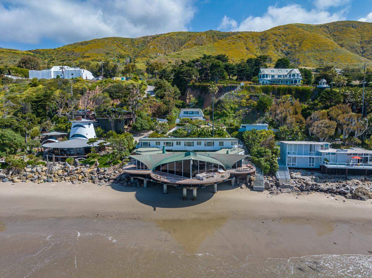 The Wave House in Malibu, California.