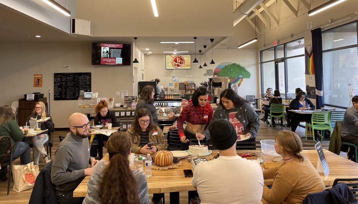 Service journalism reporter Brianna Taylor visits A Seat At The Table Books on Sunday, Nov. 19, 2023, at 9257 Laguna Springs Drive Suite 130, Elk Grove.
