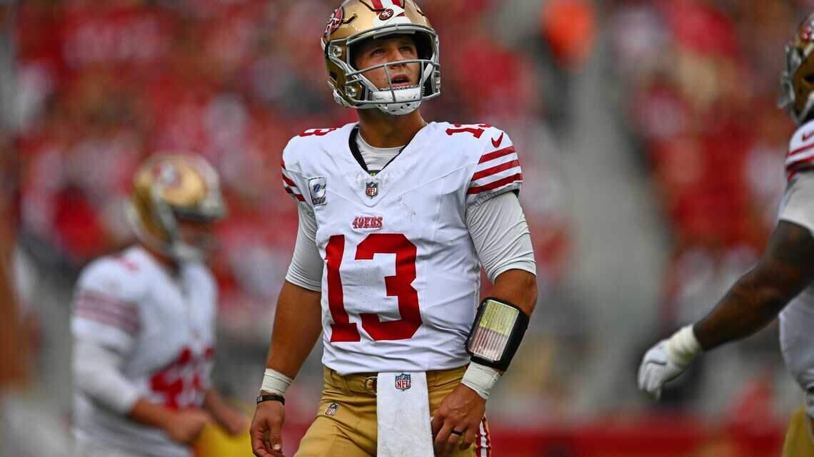 Turnovers spoil Brock Purdy’s return in 49ers’ first loss of season