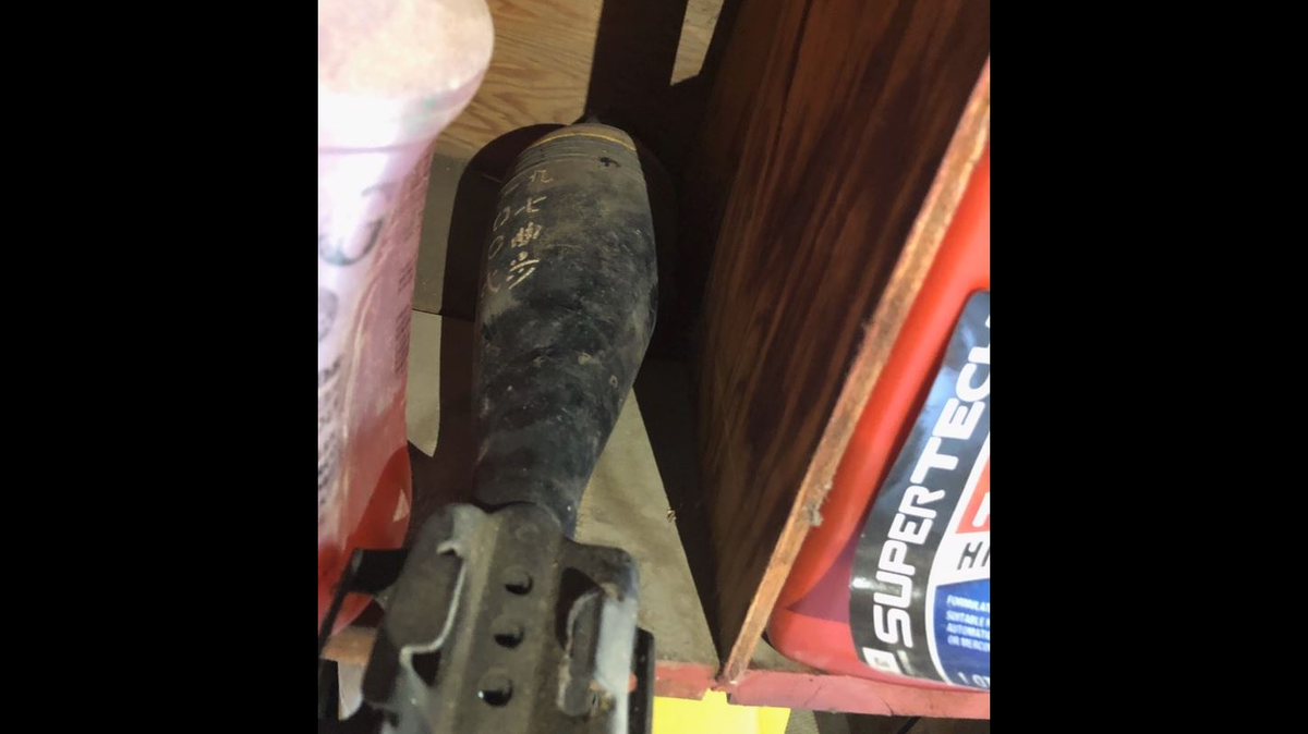 A Utah woman cleaning out her garage found a World War II-era bomb on a shelf, and police found another under her coffee table, but both turned out to be safe, Salt Lake City authorities say.