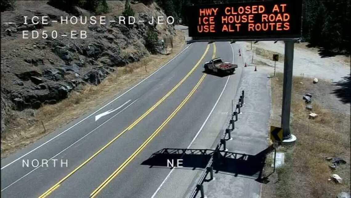 El Dorado County crash involving Amazon truck sparks Highway 50 closure, CHP says