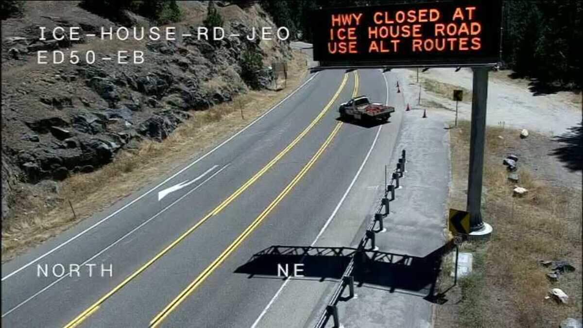 El Dorado County crash involving Amazon truck sparks Highway 50 closure, CHP says
