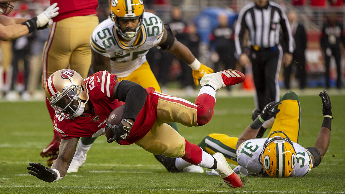 49ers Tevin Coleman still dealing with shoulder injury