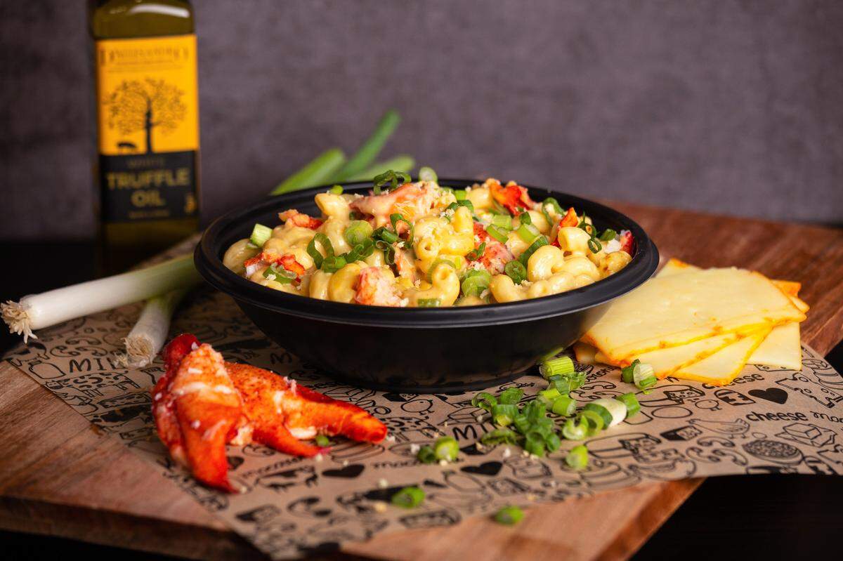 The Lobster Bowl is among the menu options at I Heart Mac & Cheese, which is opening its first Sacramento restaurant in February 2024.