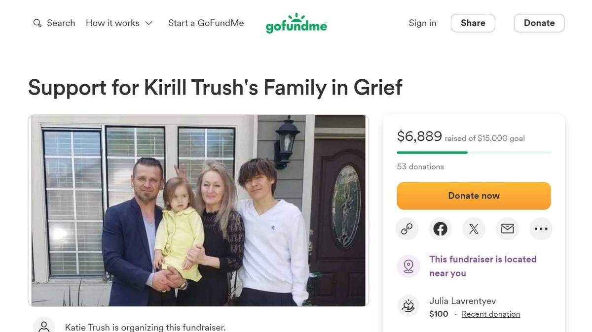 Kirill Trush, a student at Center High School in Antelope, was identified as the victim of a stabbing under Tower Bridge in West Sacramento on Saturday, April 20, 2024. Relatives have set up a GoFundMe to raise money for funeral and other expenses.
