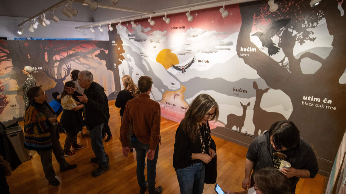 Northern California mural is revitalizing Native language. ‘We are literally unerasing ourselves’