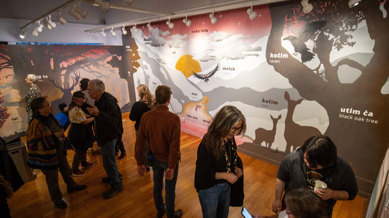 Northern California mural is revitalizing Native language. ‘We are literally unerasing ourselves’