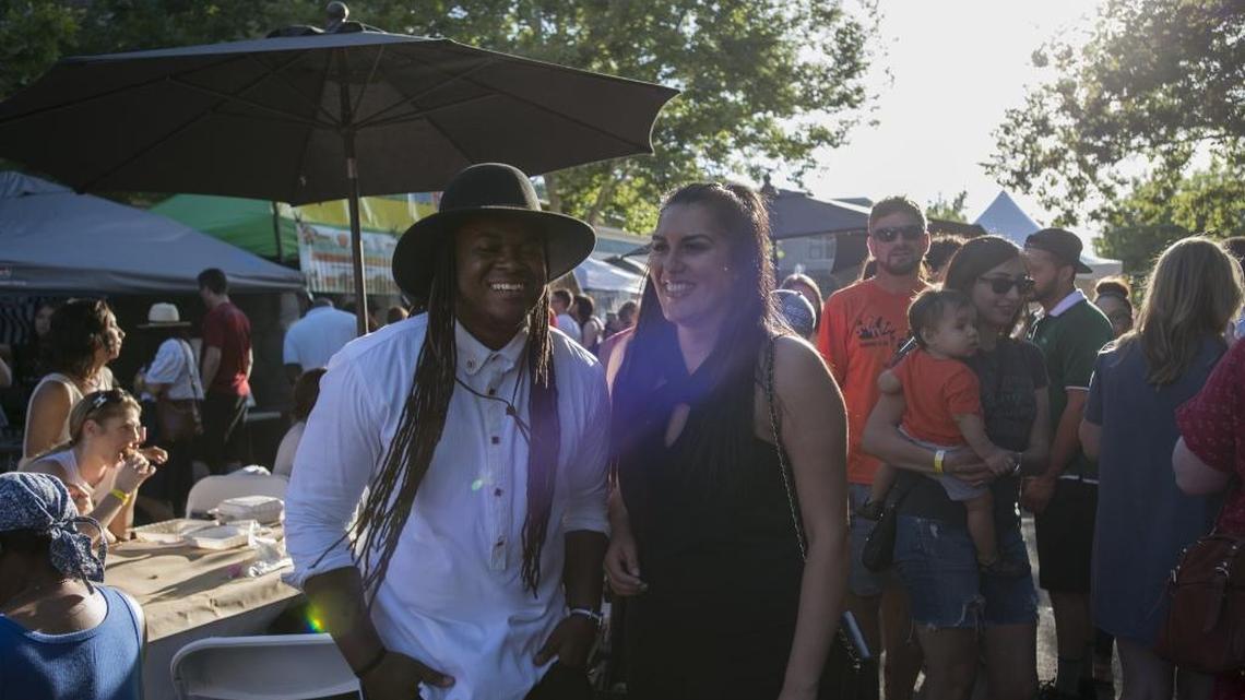 Roshaun and Maritza Davis are the founders of Unseen Heroes – an Oak Park-based marketing, events, and public relations company that publicizes several events happening around the city. Their Gather: Oak Park event on the second Thursday of each month has become one of the biggest standing block parties in the city with food trucks, breweries, DJs and crowds.
