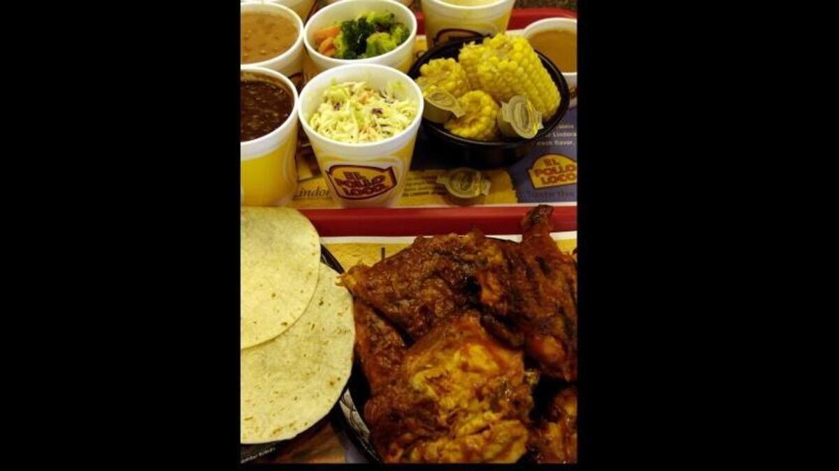 The El Pollo Loco at 3500 Northgate Blvd Sacramento features chile orange chicken and side dishes, Aug. 11, 2005