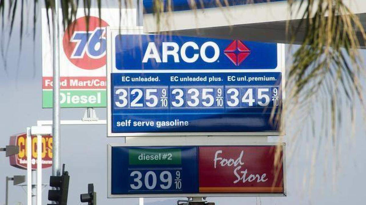 
Skyrocketing prices in Southern California, including at this station in Victorville, have helped push the statewide average price of gas to $3.39 a gallon, up from $2.95 just one week ago. 
