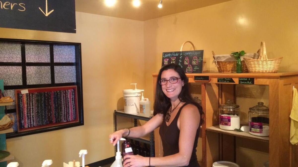 Sloane Read is bringing a new sort of BYO concept to retailing, with customers using their own bottles for refills of kitchen, laundry, bath and body products.