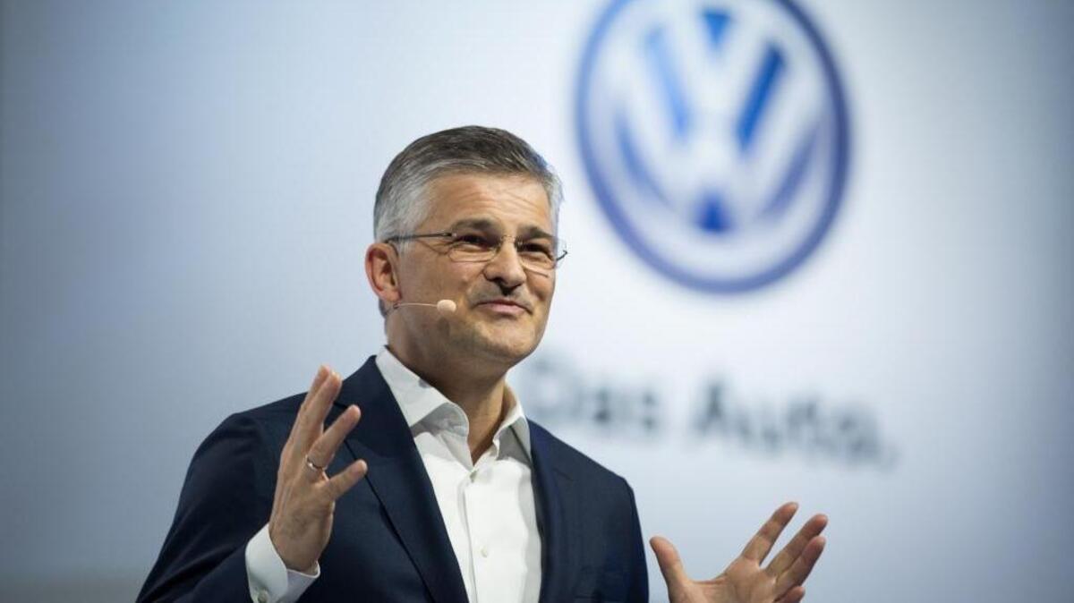 
In this Sept. 21, 2015, photo, President and CEO of Volkswagen Group of America Michael Horn speaks at the Brooklyn Navy Yard in New York. Volkswagen’s top U.S.-based executive said he first learned in 2014 of emissions problems with the German automaker’s diesel cars. 

