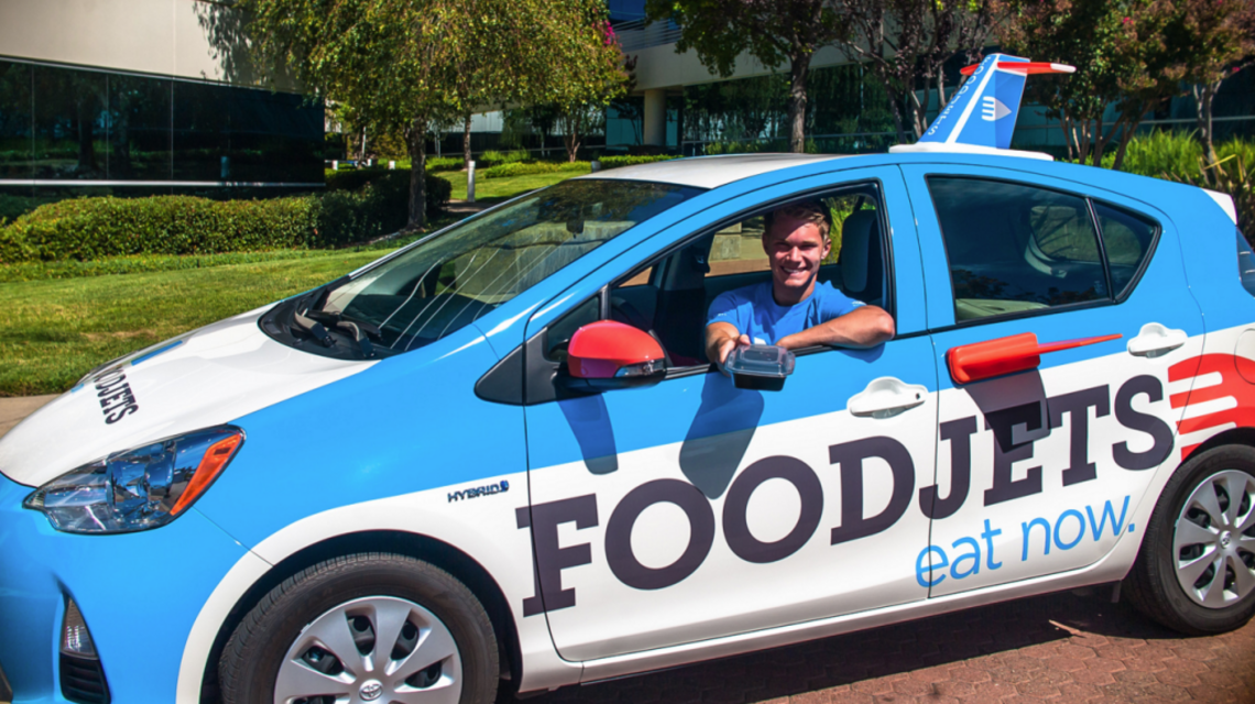 Sacramento food delivery company turns on the jets