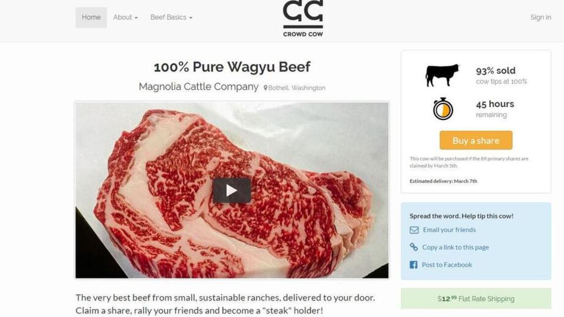 Crowdfunding a cow? This startup connects local beef lovers with small ranchers
