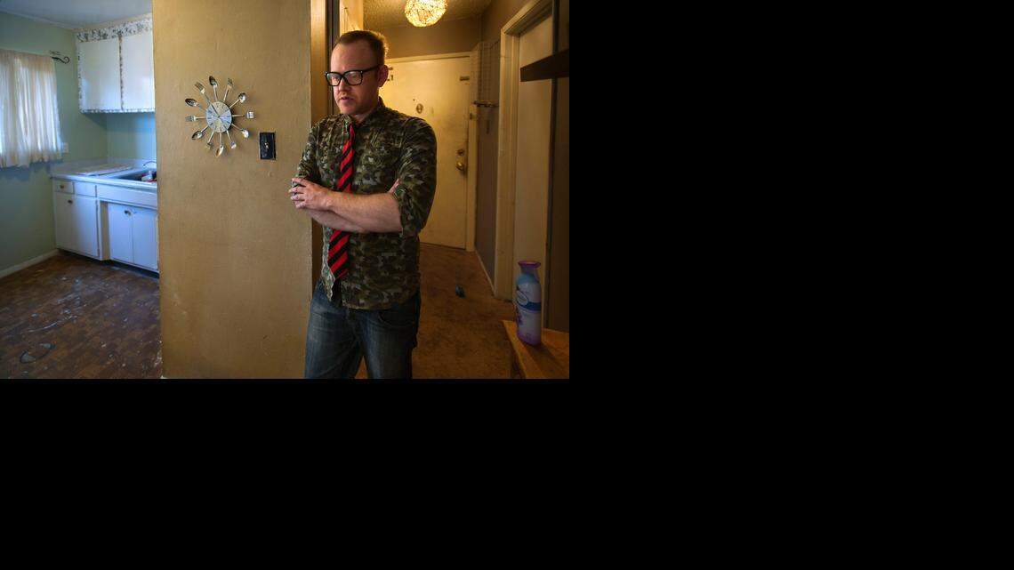 
Dale Rodgers, 31, said he left the rat race of Manhattan and moved to Sacramento to pursue a career as an artist. He’s renting a home in Oak Park but hopes to buy a place there. However, he has been beat out by cash-ready investors. “(Sellers) are more apt to go with someone who can write a check for $80,000,” he said. “At that price range, they (house deals) disappear.”
