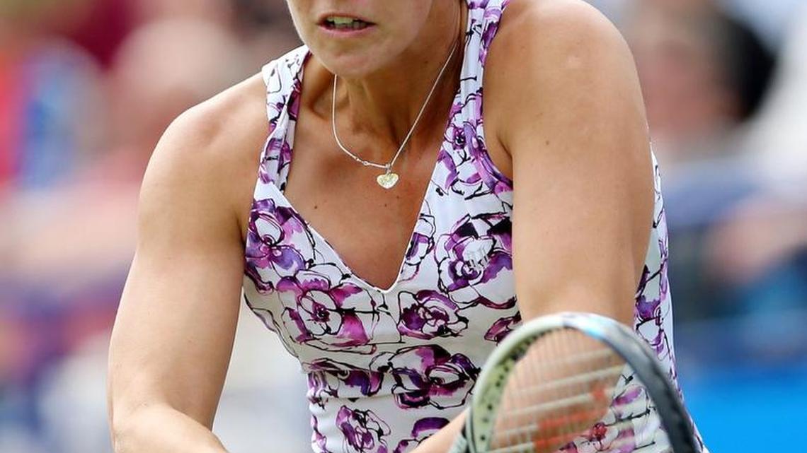 Australia’s Jarmila Gajdosova, who competes internationally on the Women’s Tennis Association tour, played for the California Dream in its lone season in Sacramento last year. World TeamTennis eliminated the team this week.