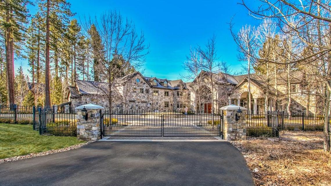 George and Clare Schmitt’s Lake Tahoe estate is on the market for $59 million.