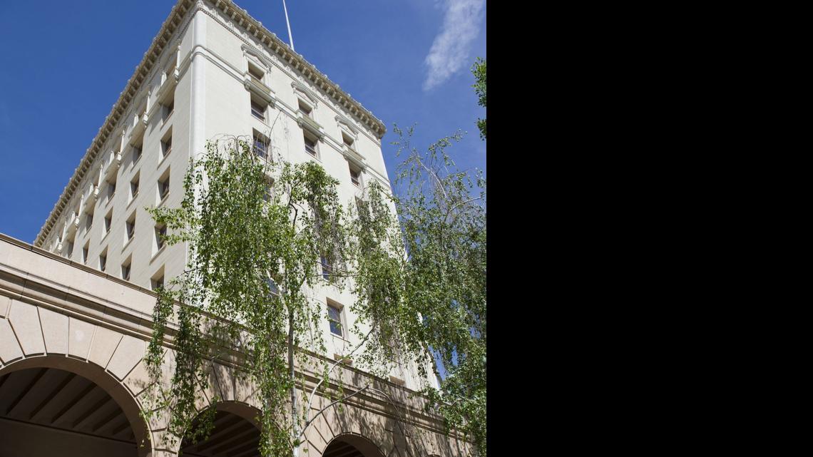 
The historic Senator Hotel at 1121 L St, across from State Capitol was sold in an online auction.
