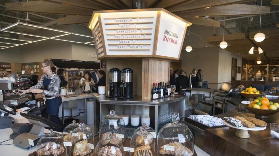 Barnes & Noble bets a kitchen can save its books