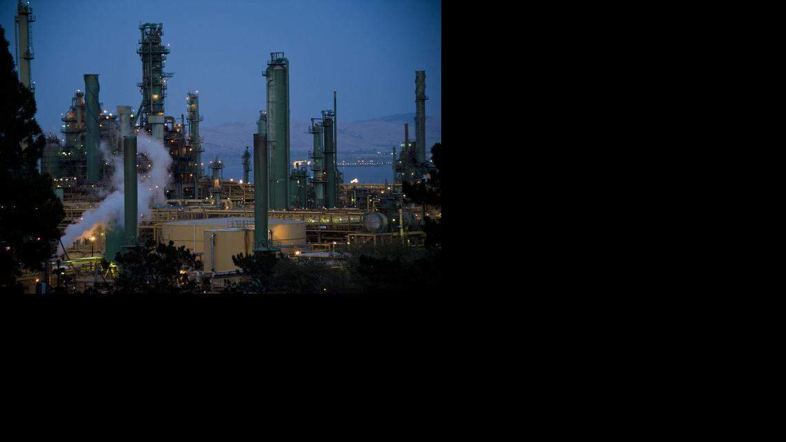 
The Valero refinery in Benicia.
