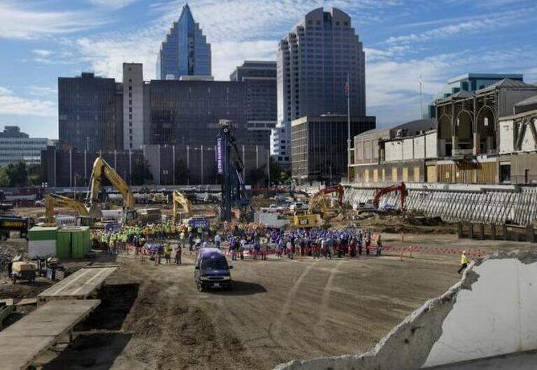 New arena breaks ground in Downtown Sacramento
