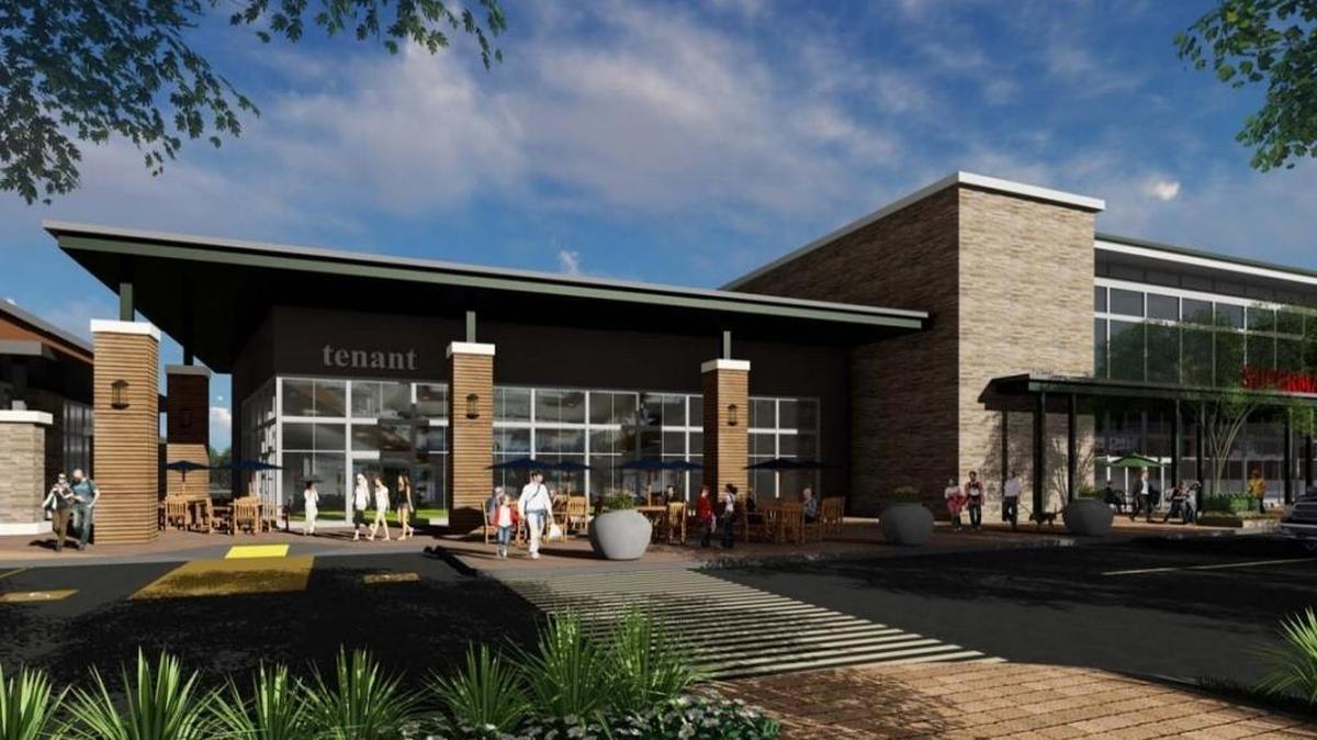 Rendering of the proposed Raley’s store on Freeport Boulevard