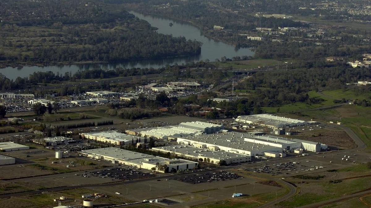 Aerojet Corp. in Rancho Cordova, seen Friday, March 12, 2004, is adding 200 jobs to its Mississippi site near the Stennis Space Center.