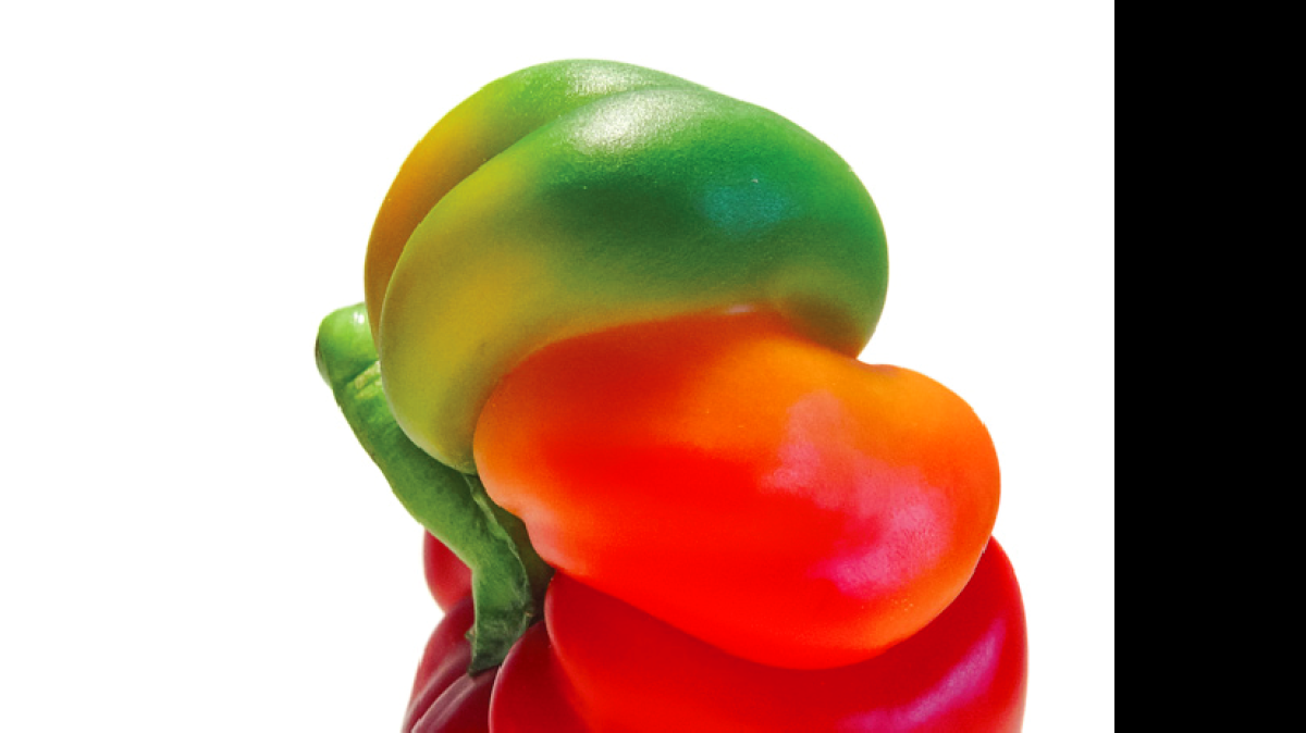 
This is an irregularly shaped Bell pepper, an example of the kind of “imperfect” produce that Raley’s will begin selling in 10 of its supermarkets, starting July 11, 2015. Most of the 10 stores in the Sacramento area. Imperfect produce will be sold at a discount of 25 percent or more under the “Real Good” program, designed to reduce food waste and help growers. Raley’s says it’s the first major grocer in the nation to launch such a program.
