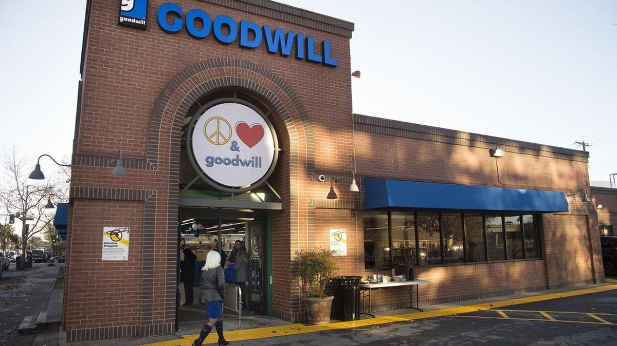 Goodwill stores like this one on Alhambra Boulevard in Sacramento will remain open and accept donations while many of the area Donation Xpress centers will close, the company announced.