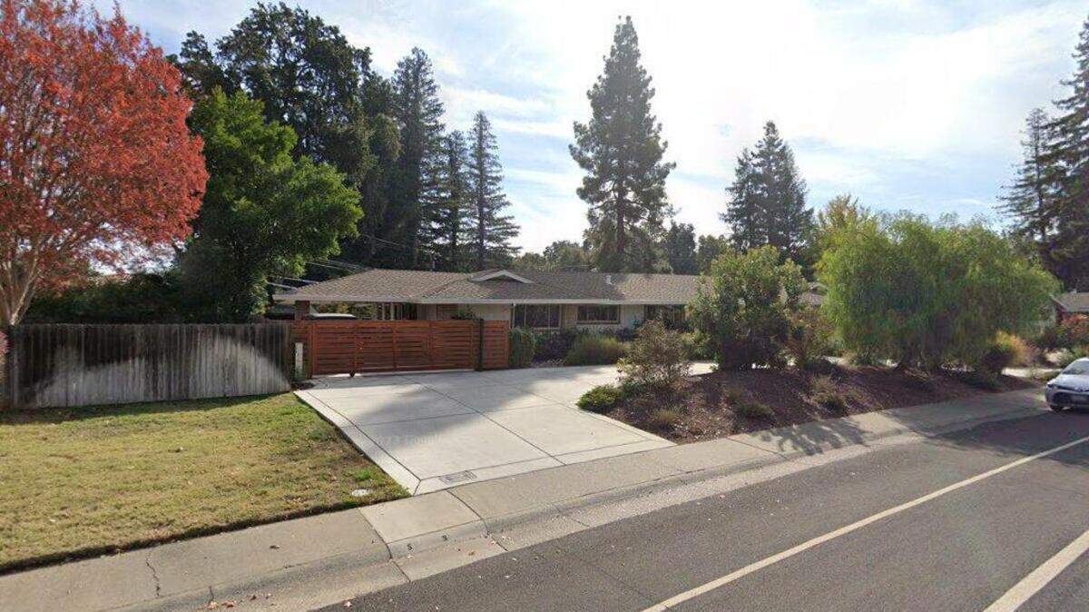House on 3300 block of American River Drive