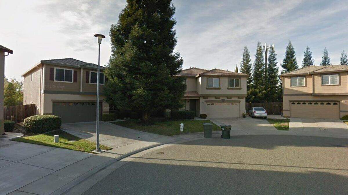 House on 4100 block of Pylos Way