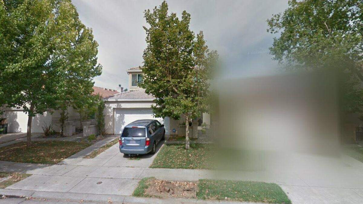 House on 9100 block of Trumbauer Way