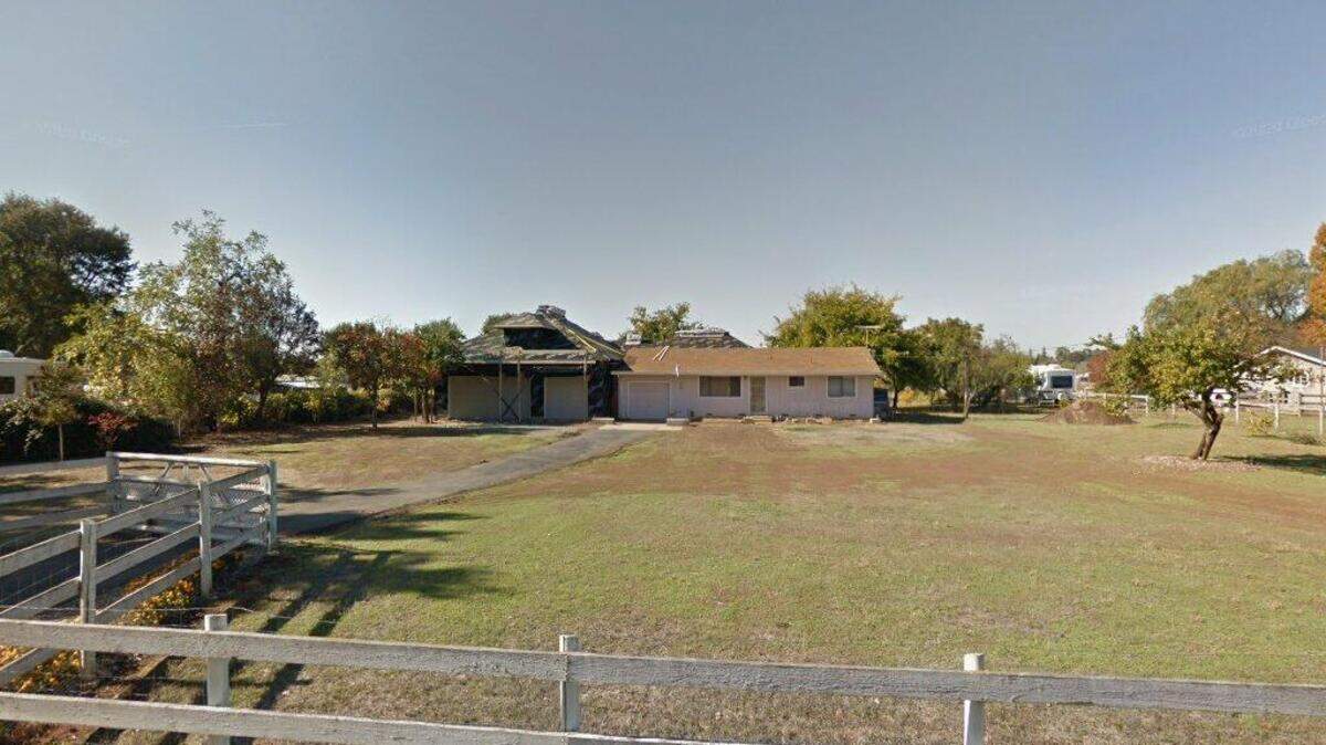 House on 8600 block of Mecca Road