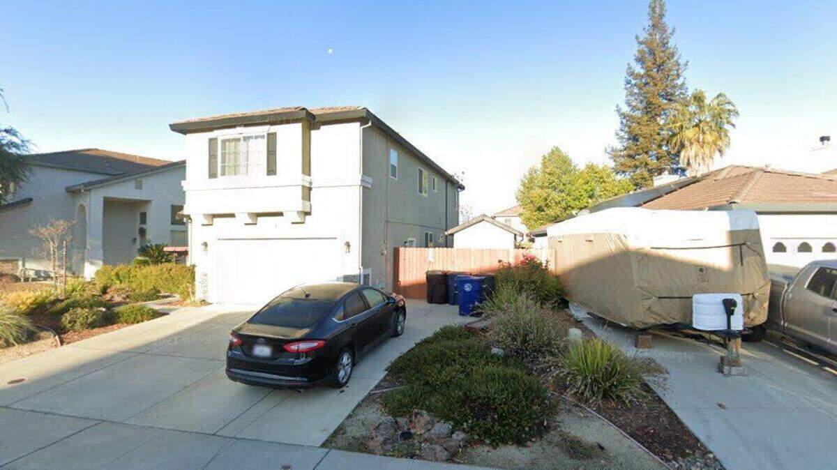 House on 6700 block of Trailride Way