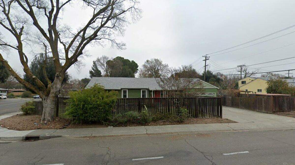 House on 700 block of J Street